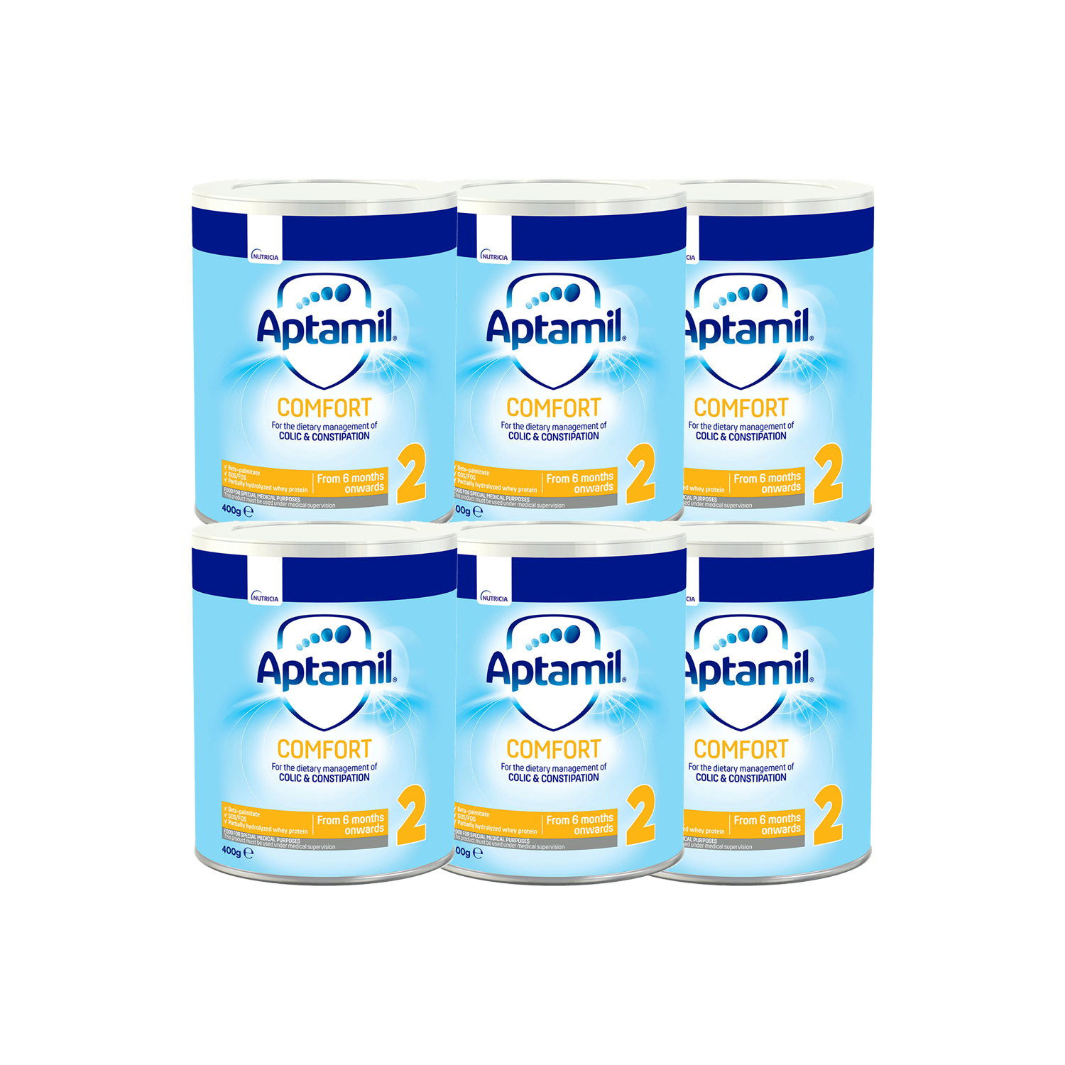 PAKET Aptamil Comfort 2 400g 5+1 GRATIS