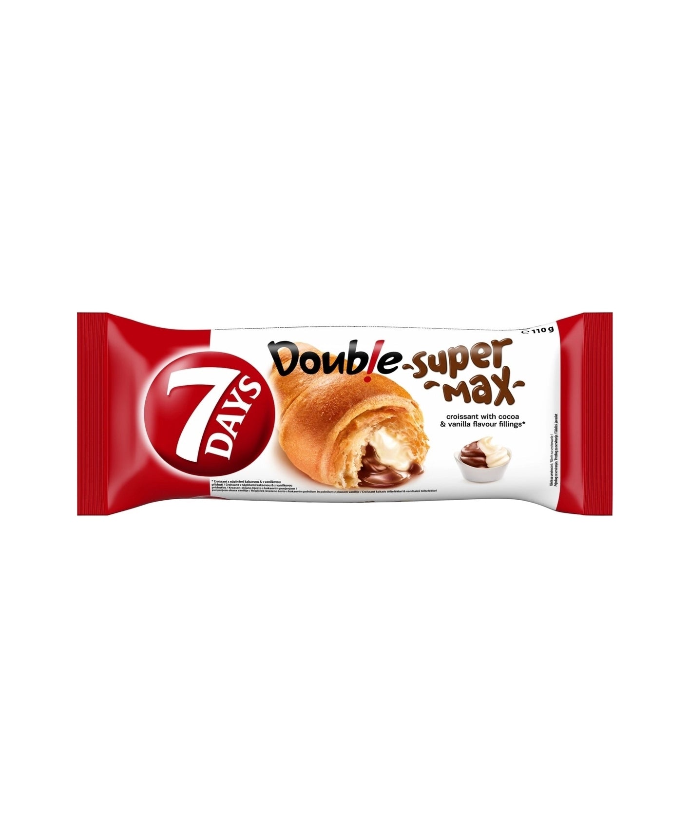 7Days  Rogljiček Double Super Max Kakav-Vanilija 110 g