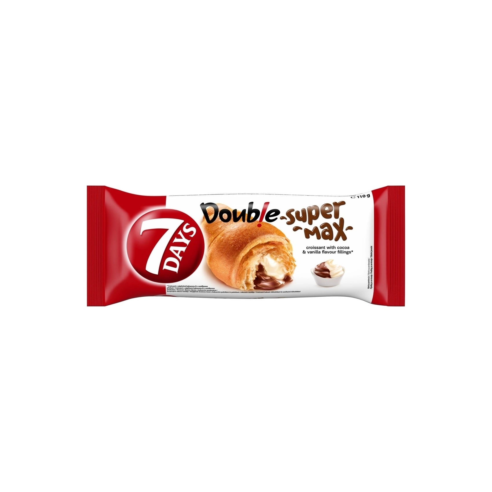 7Days  Rogljiček Double Super Max Kakav-Vanilija 110 g