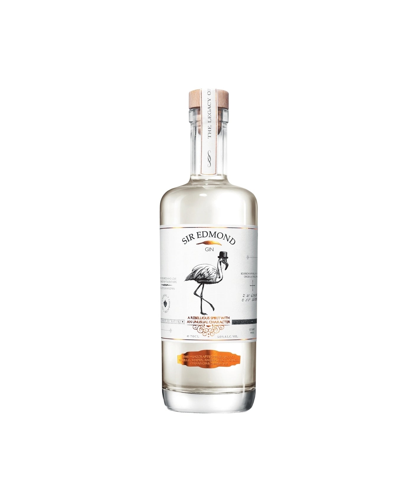 Sir Edmond Vanilla Bourbon Gin 0,7 L Brez škatle