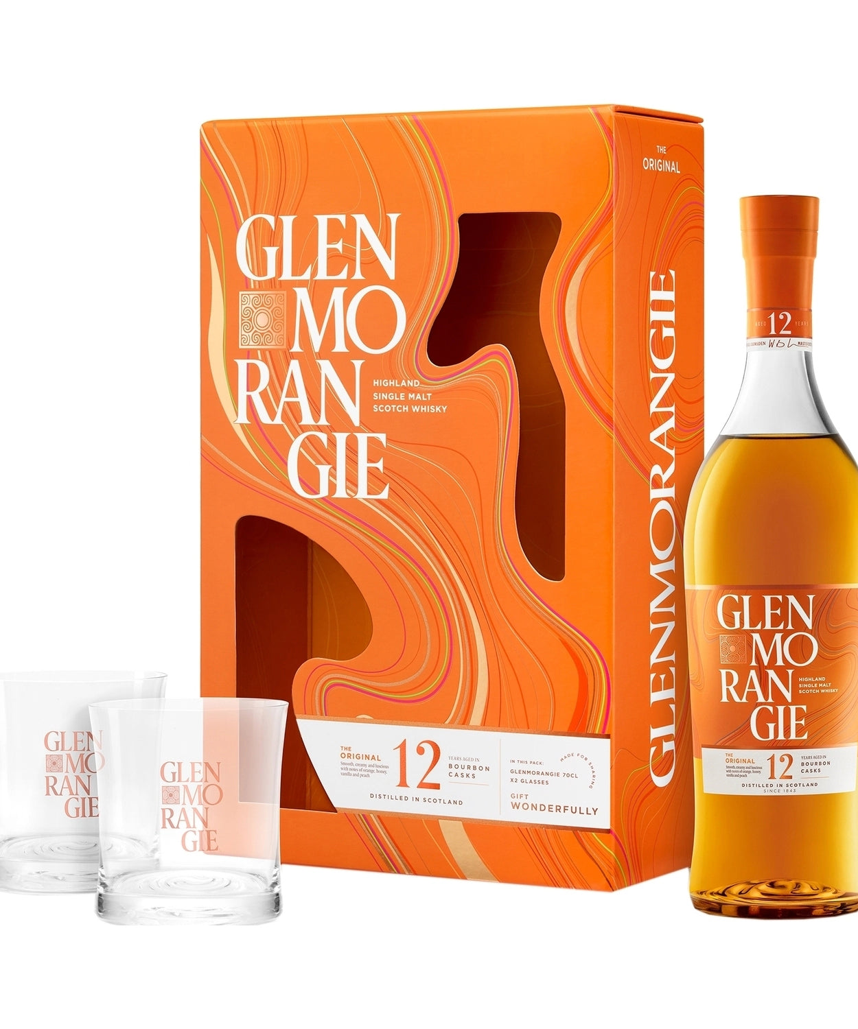 Glenmorangie The Original / 0,7 L + 2 kozarca / V škatli