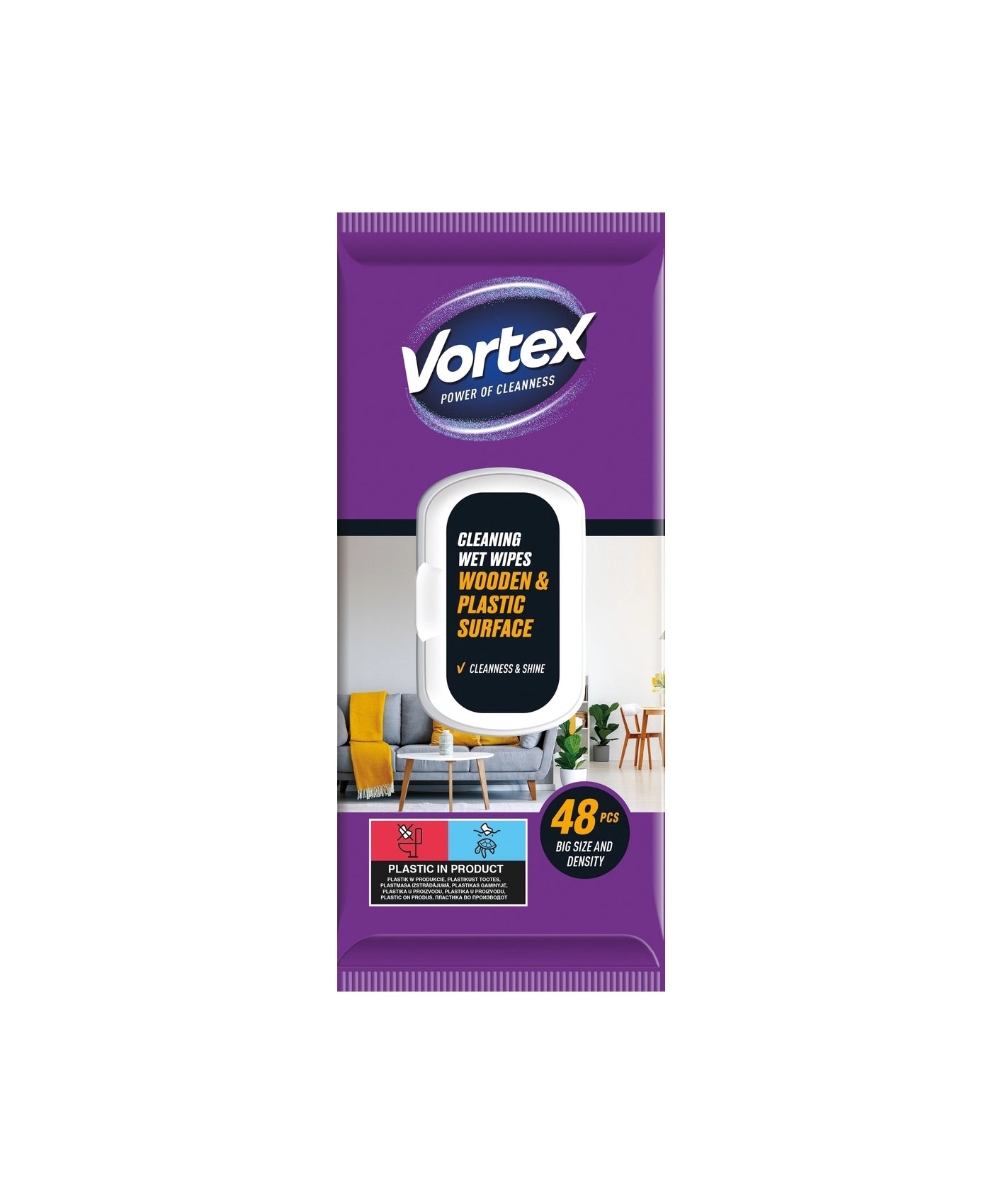 Vortex Vlažni robčki za za pohištvo 48/1