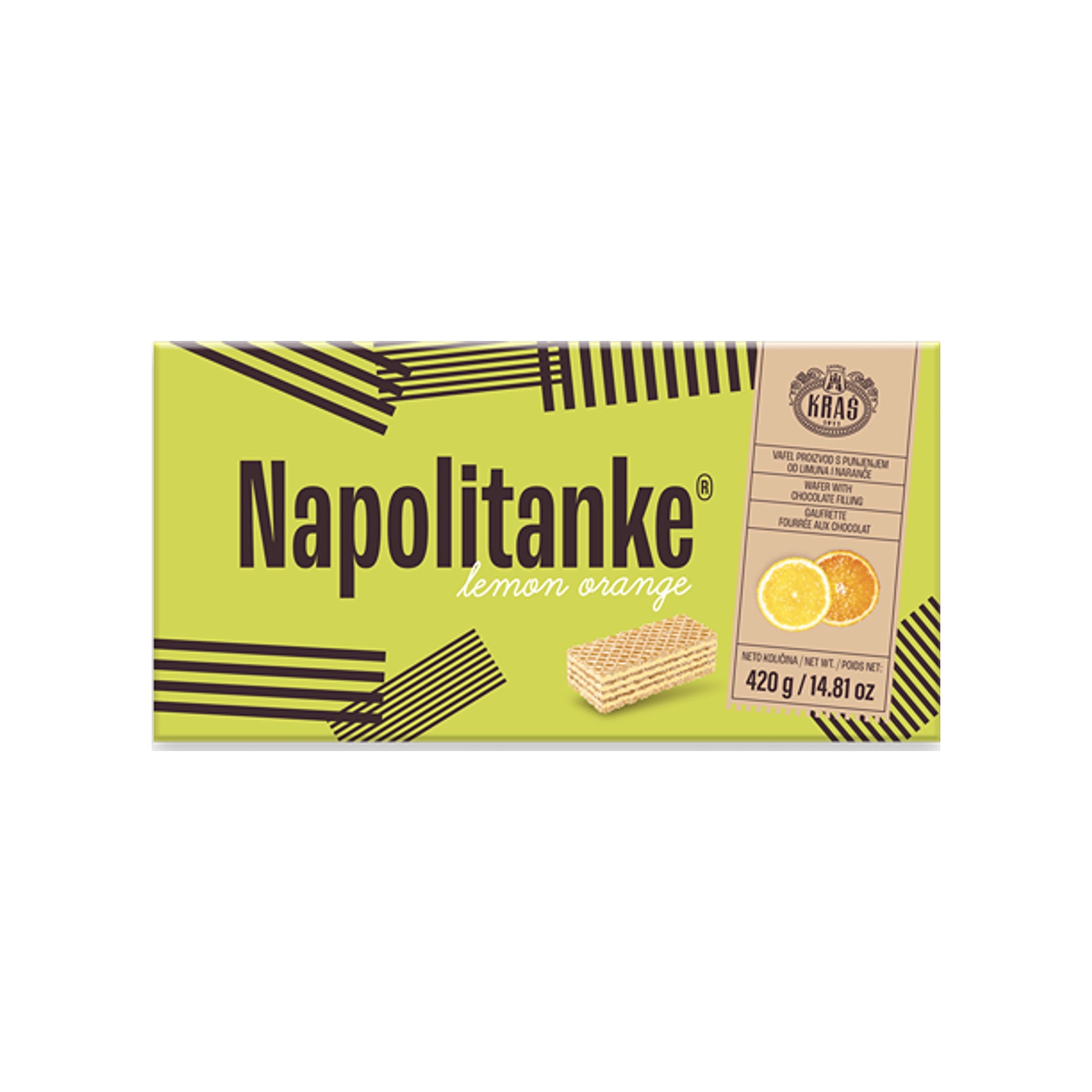 Kraš  Napolitanke Sadne / 420 g