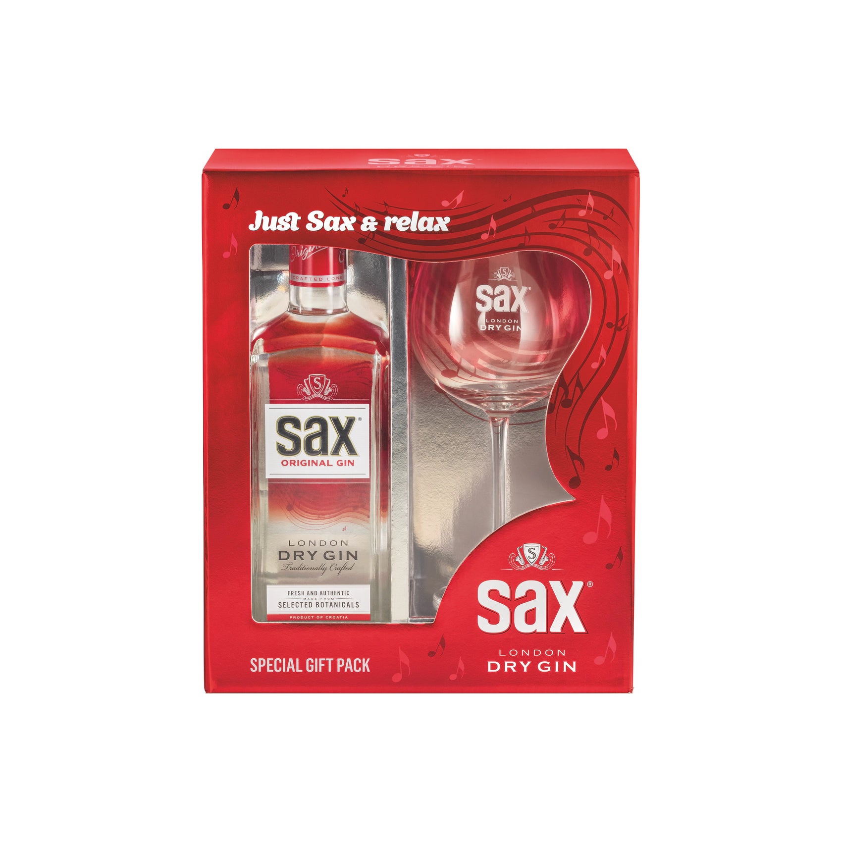 Sax Original Gin 0,7 L + kozarec