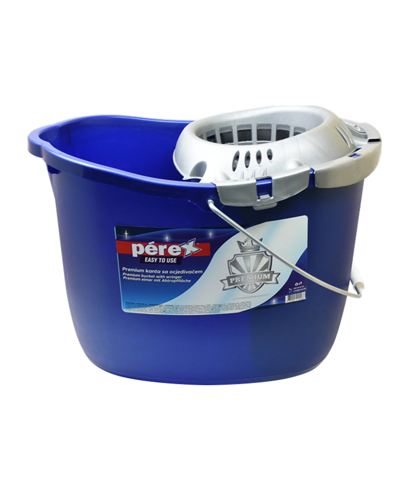 Perex  Premium vedro z Odcejalnikom / 1 kos