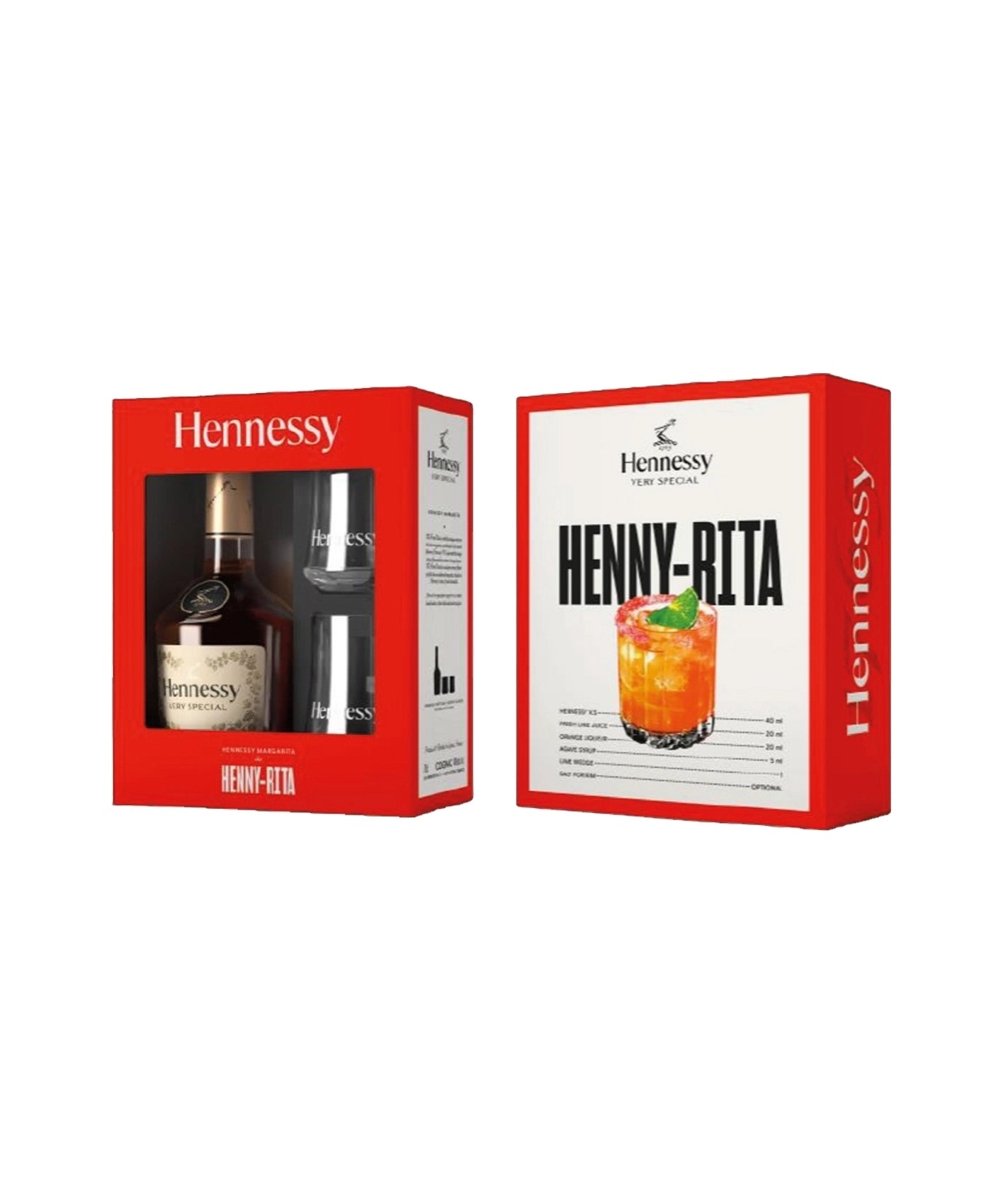 Hennessy V.S. z dvema kozarcema 0,7 L z dvema kozarcema