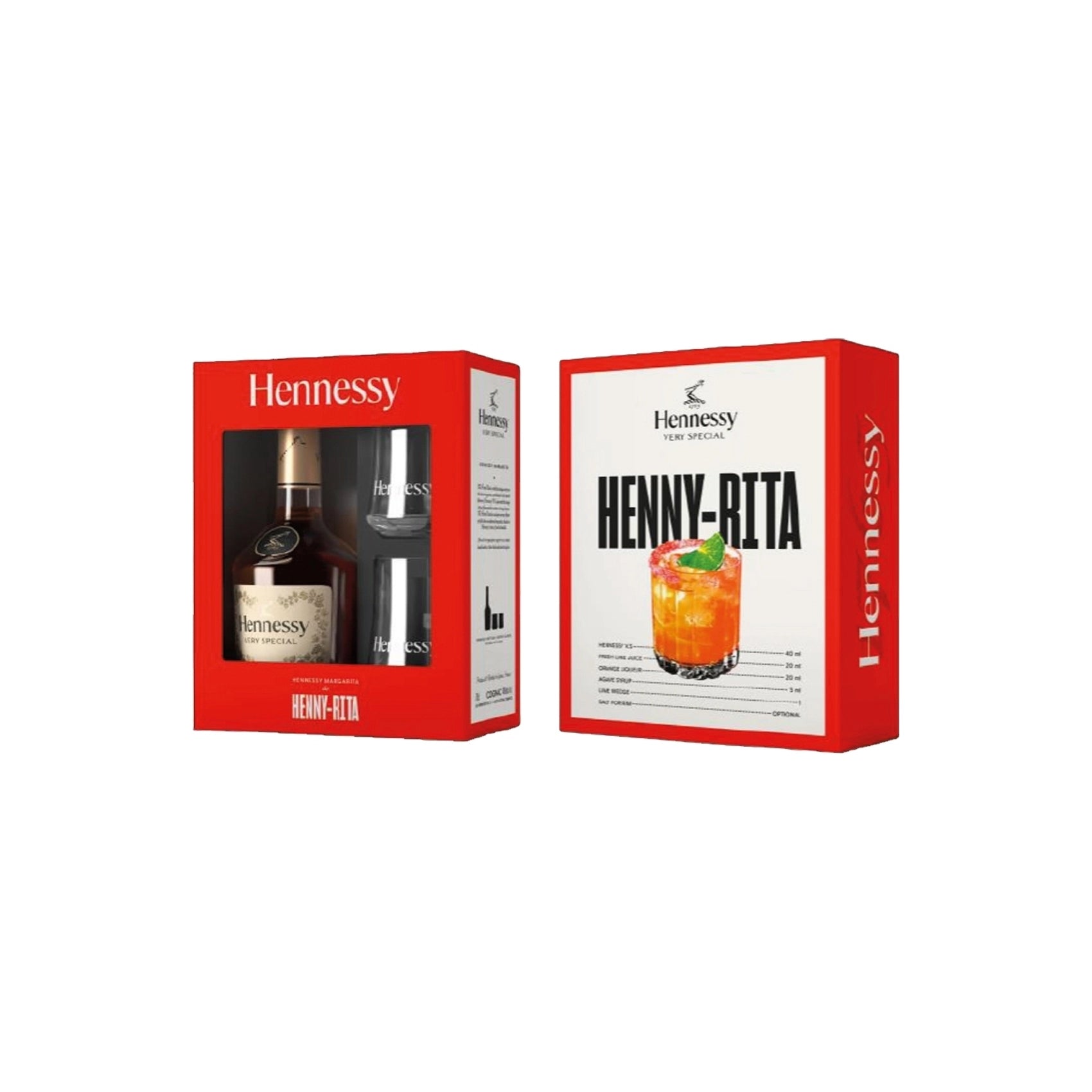 Hennessy V.S. z dvema kozarcema 0,7 L z dvema kozarcema