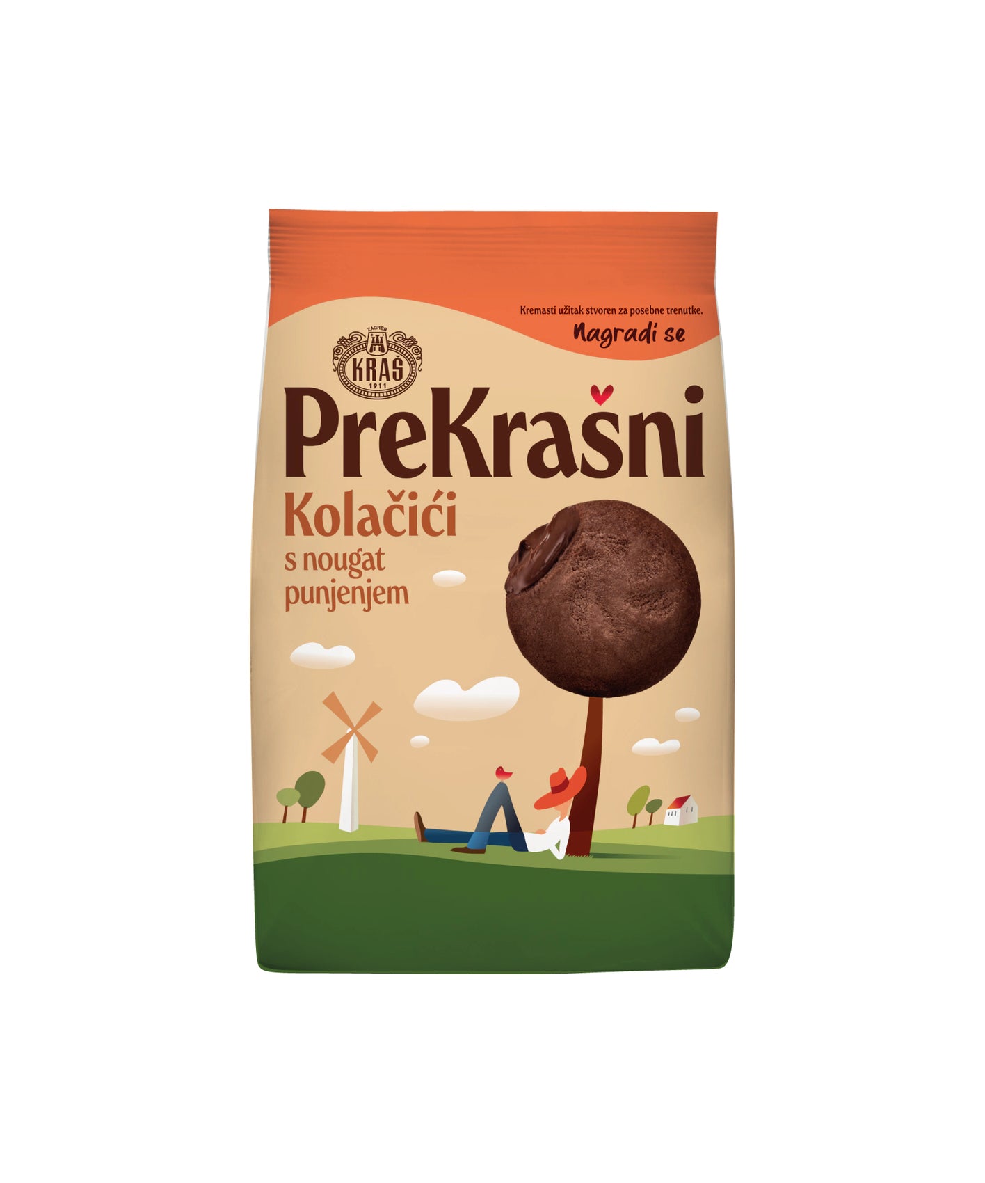 Kraš  Prekrašni Keksi Nougat 220 g