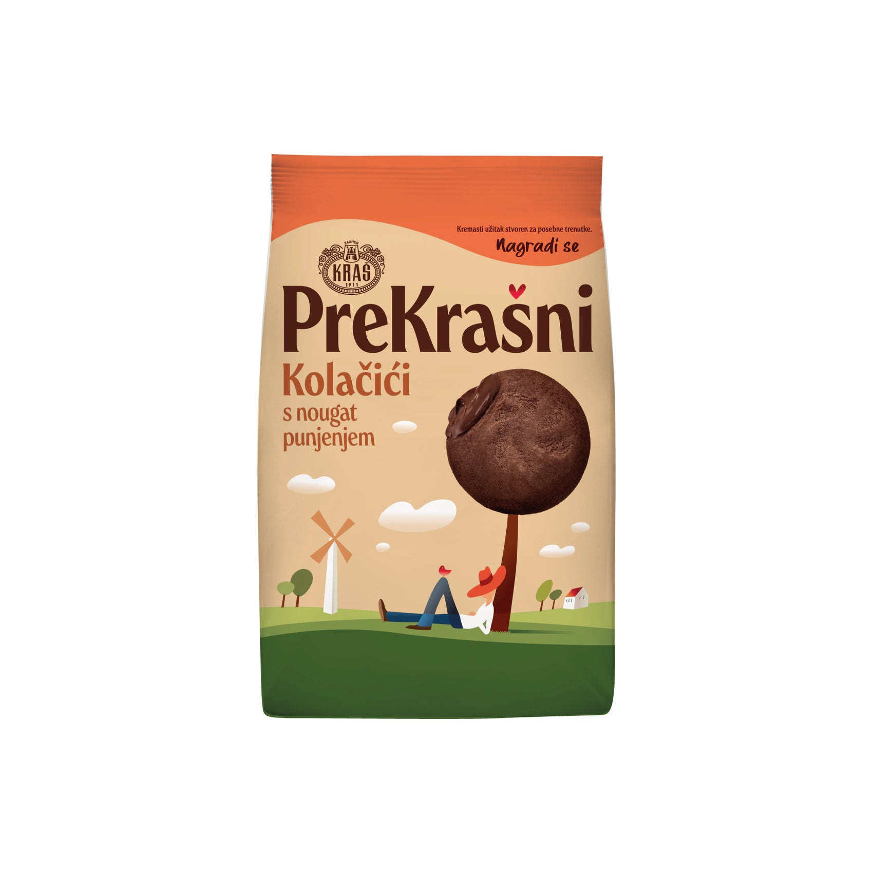 Kraš  Prekrašni Keksi Nougat 220 g