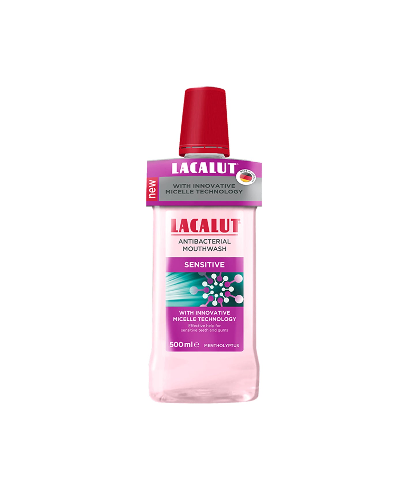 Lacalut  Sensitive Ustna voda 500 ml