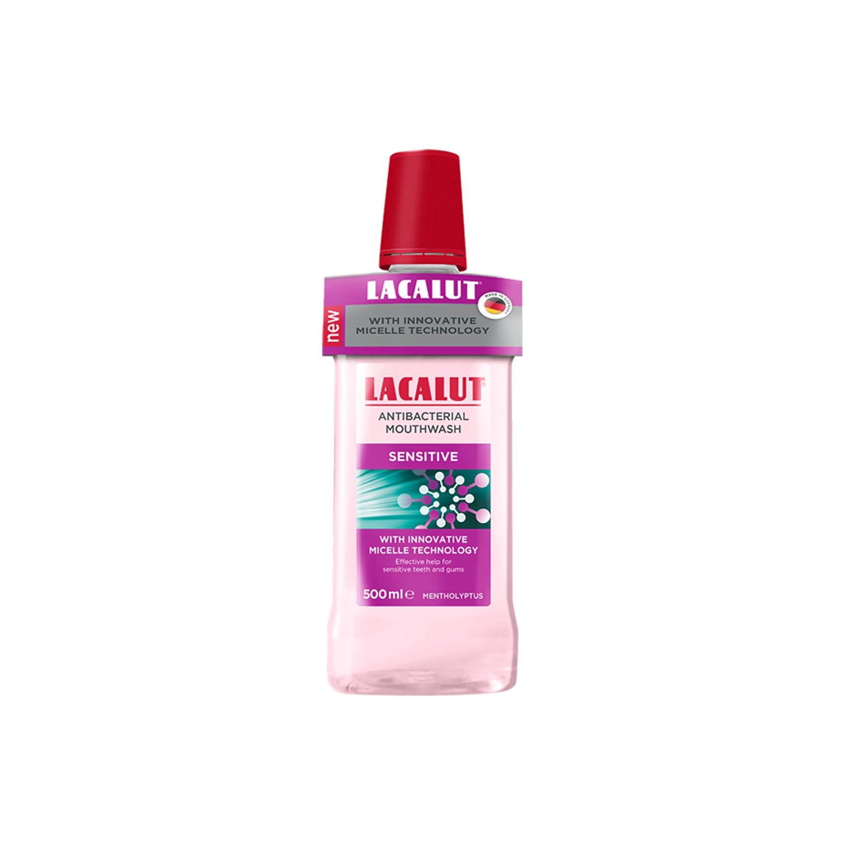 Lacalut  Sensitive Ustna voda 500 ml