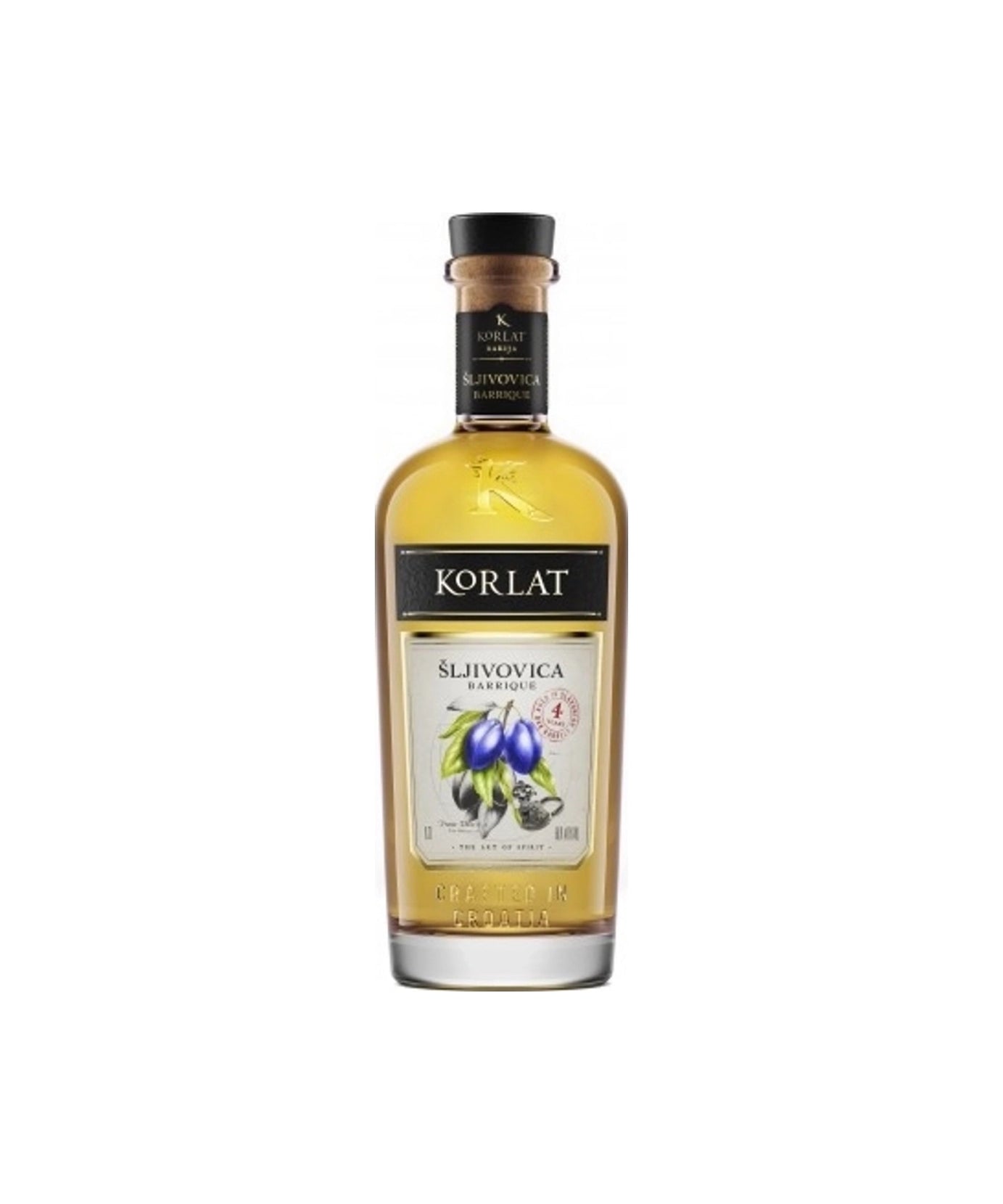 Korlat Slivovka Barrique 4 YO 0,7 L