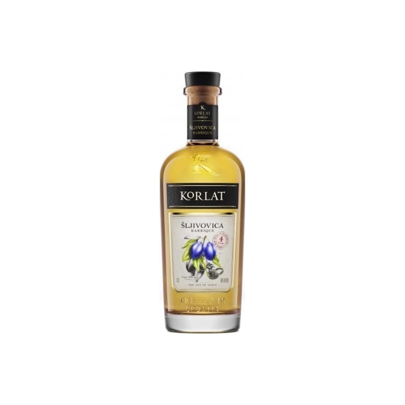 Korlat Slivovka Barrique 4 YO 0,7 L