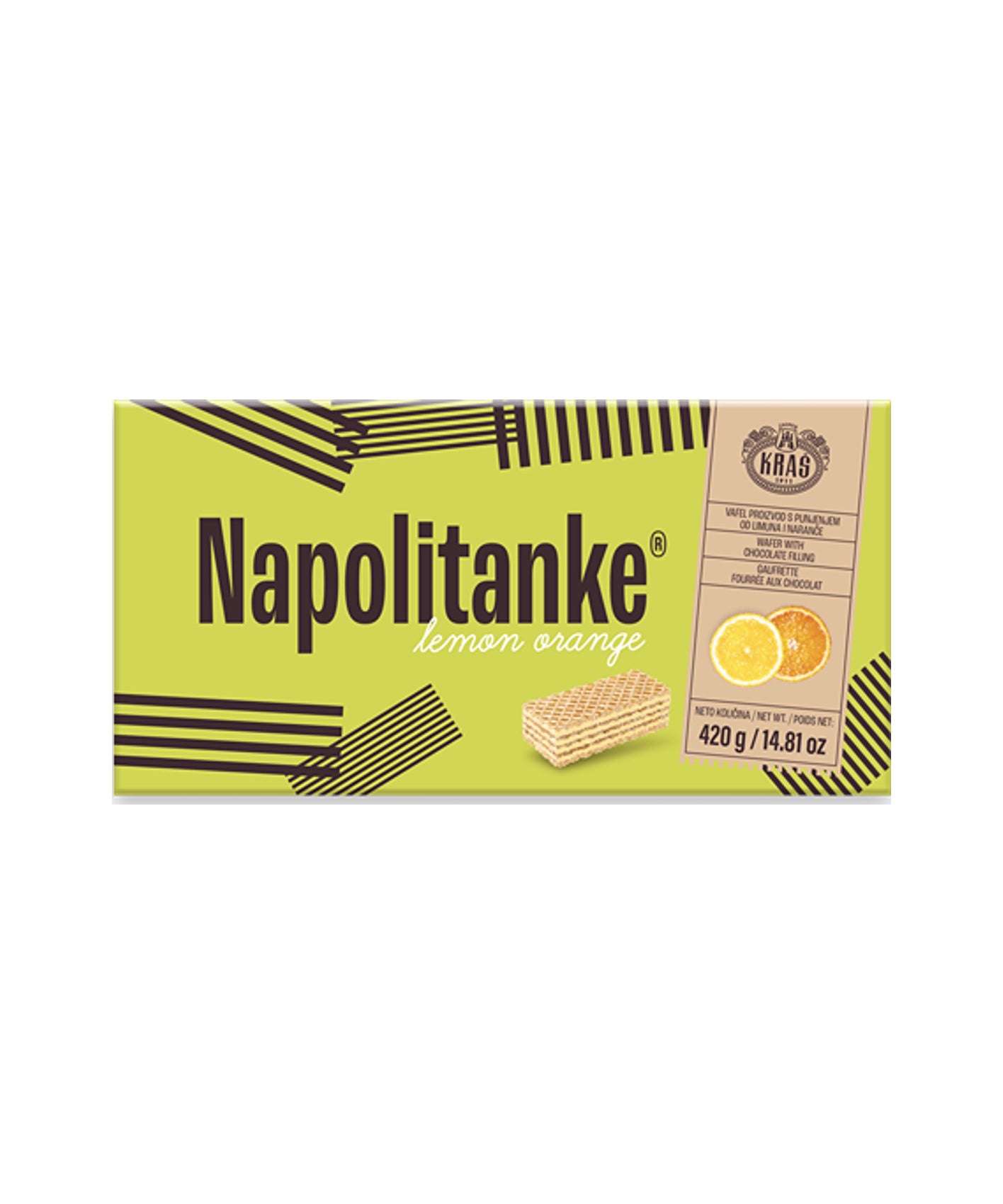 Kraš  Napolitanke Sadne 420 g