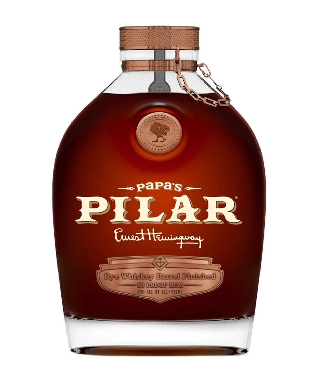 Papa Pilar Rye Finish Rum / 0,7 L