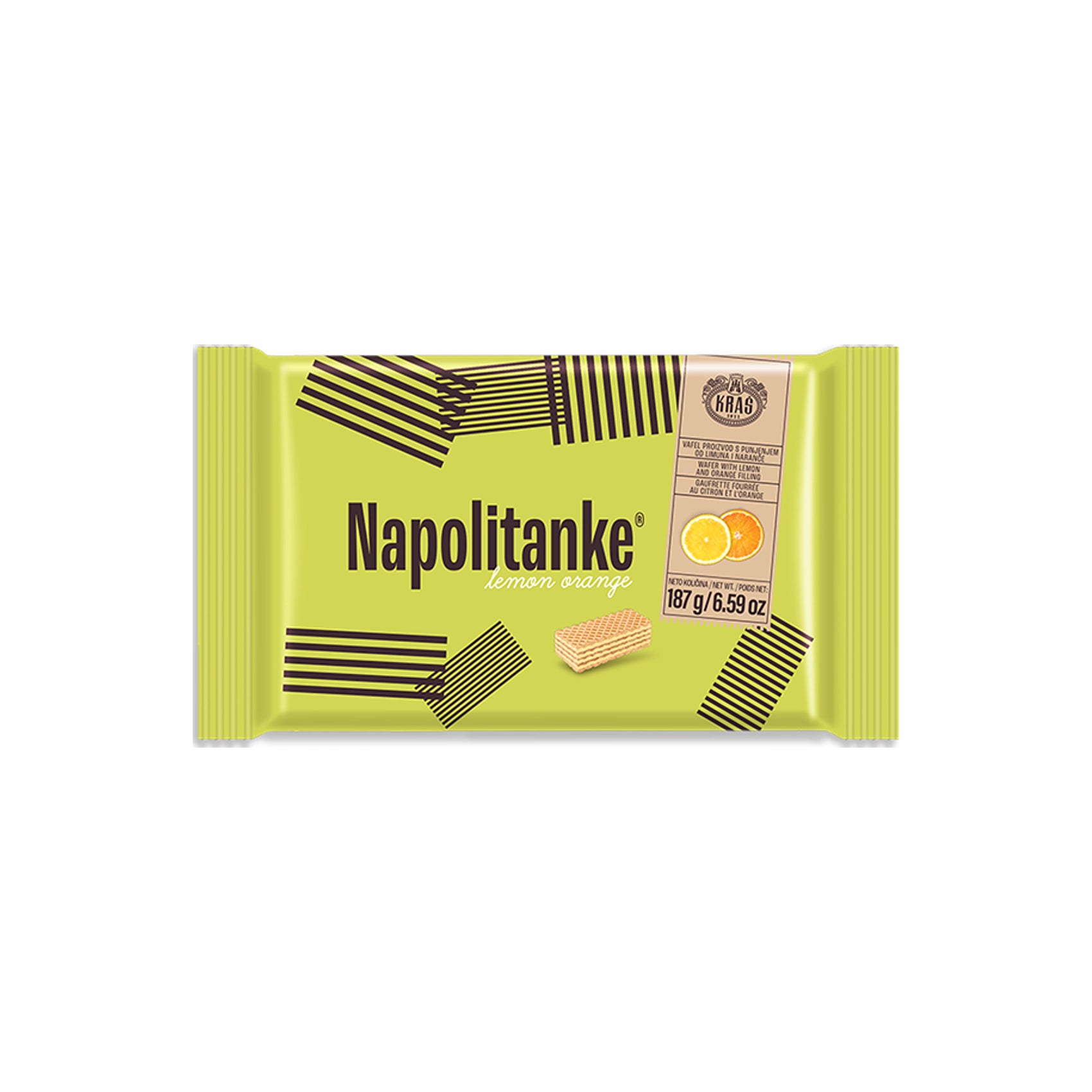 Kraš  Napolitanke Sadne 187 g