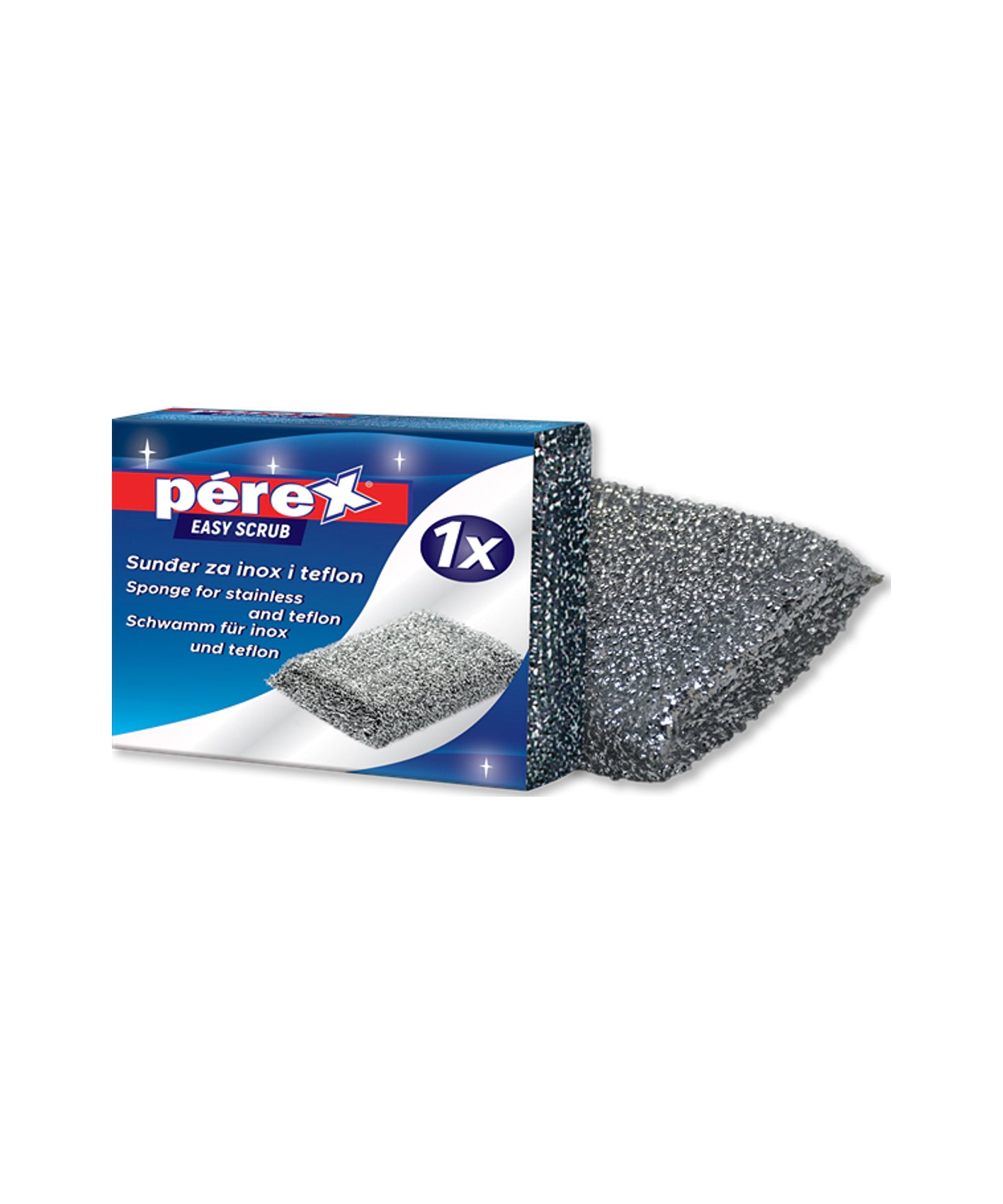 Perex  Gobica za inox in Teflon 1 kos
