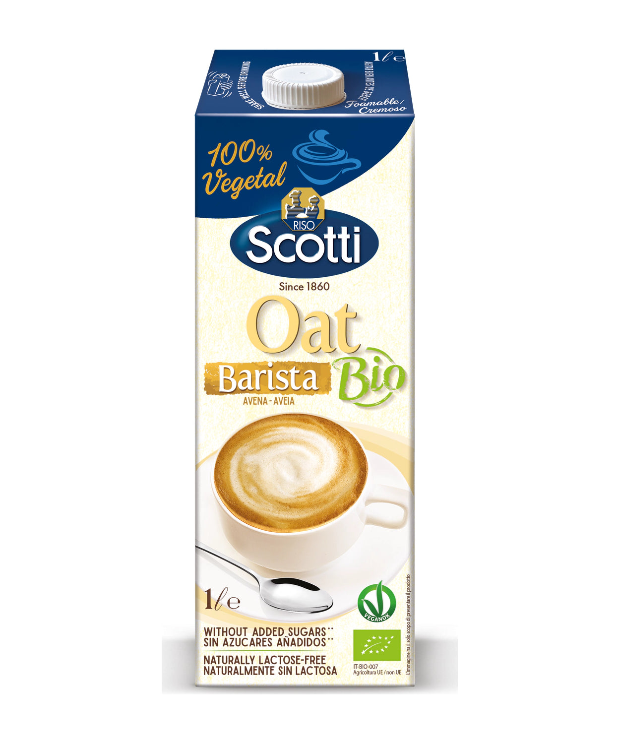 Riso Scotti  Barista Napitek Iz Ovsa BIO / 1 L