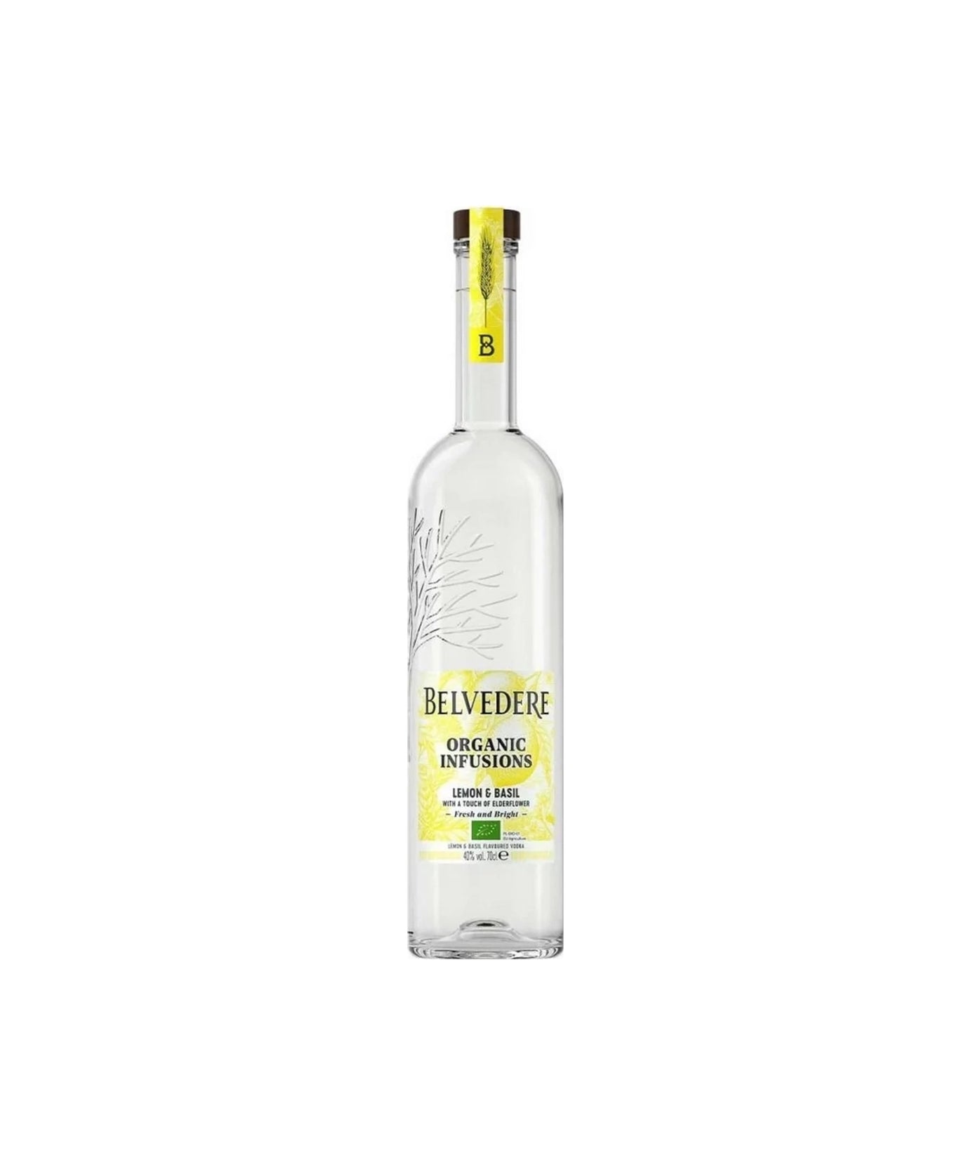 Belvedere Organic Infusions 0,7 L Blackberry & Lemongrass