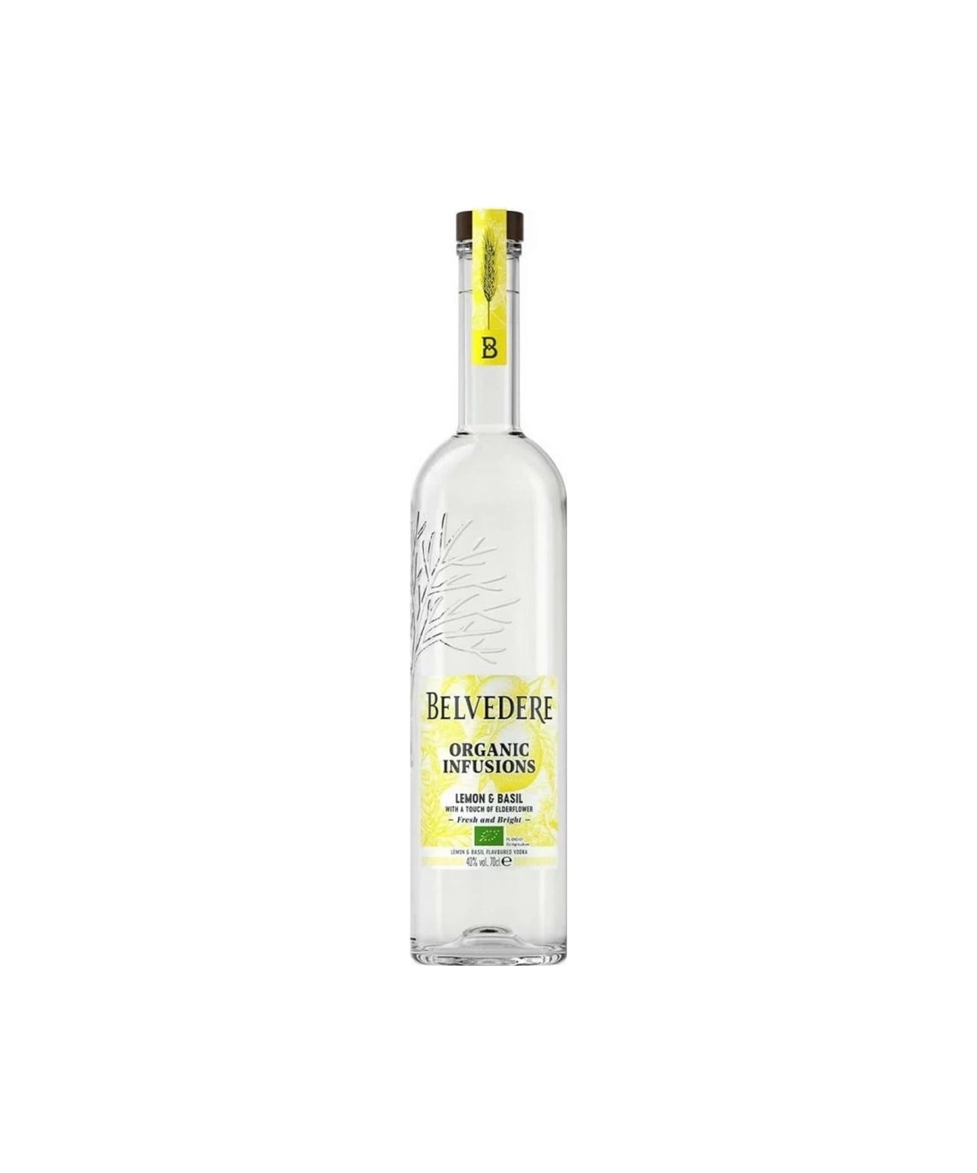 Belvedere Organic Infusions 0,7 L Blackberry & Lemongrass
