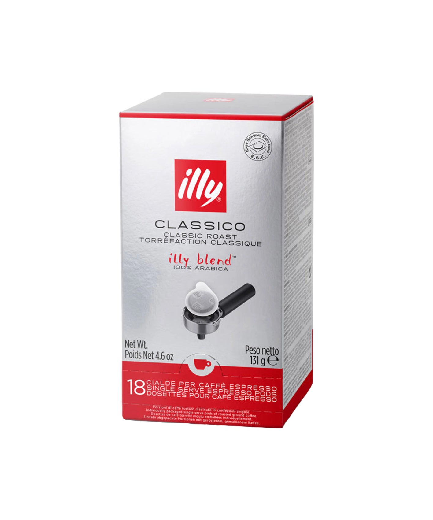 Illy Kava v tabletah E.S.E. Classico