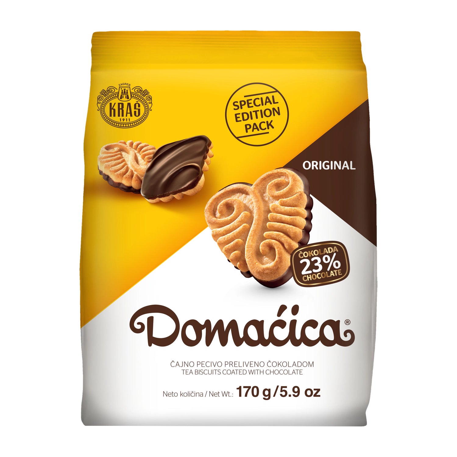 Kraš  Domaćica Čokoladirana / 170 g