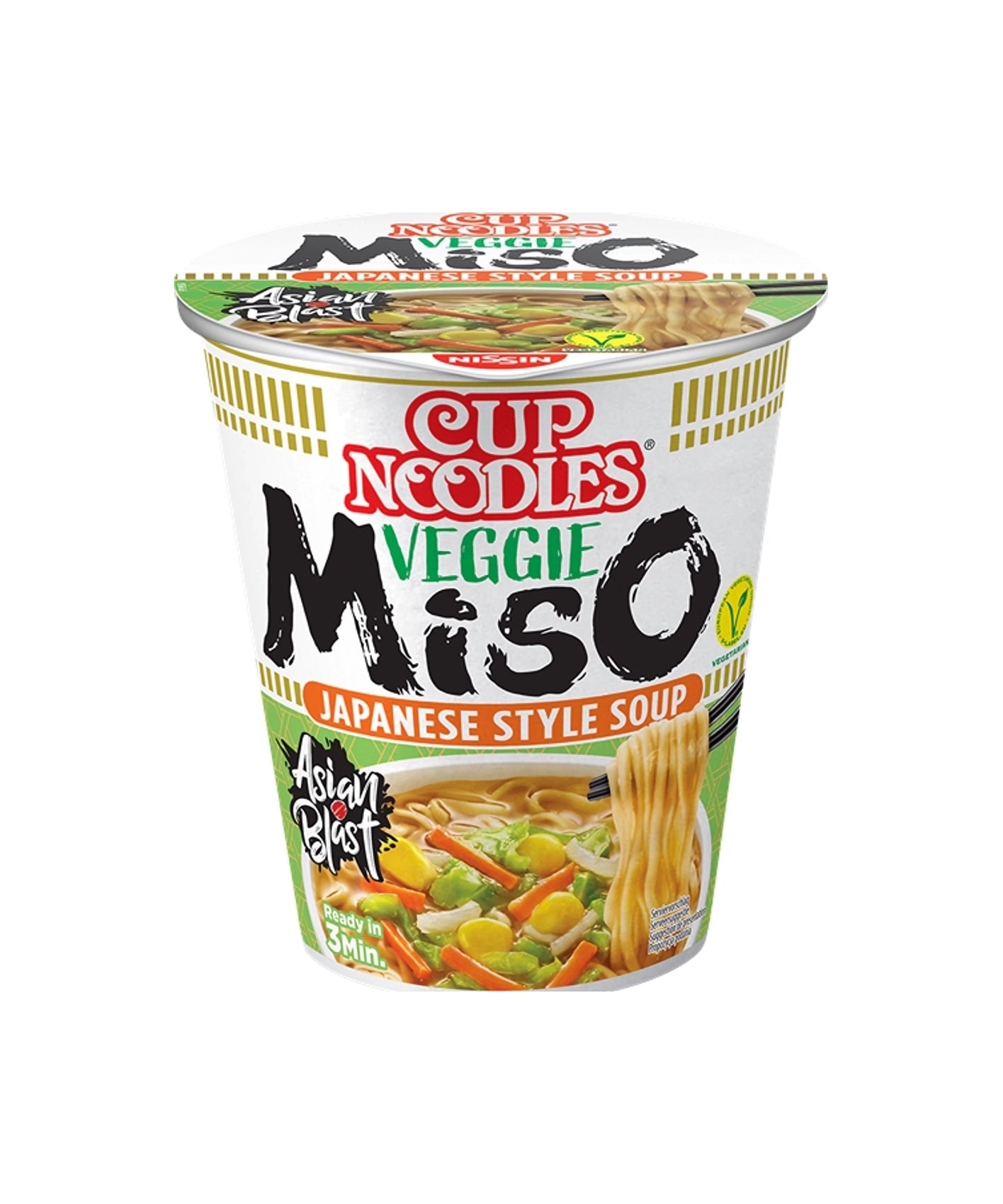 Nissin  Zelenjavna Vegi Cup 67 g