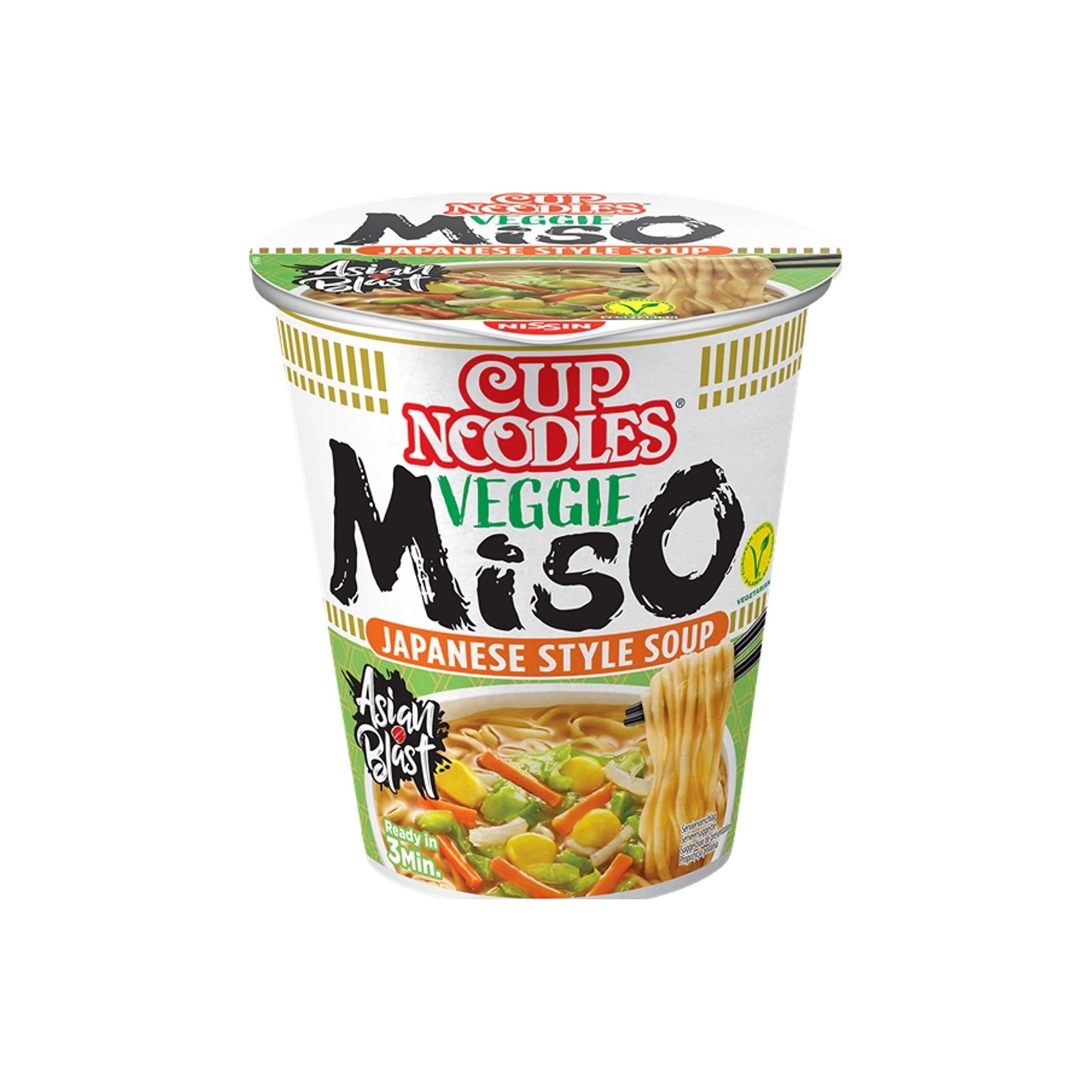 Nissin  Zelenjavna Vegi Cup 67 g