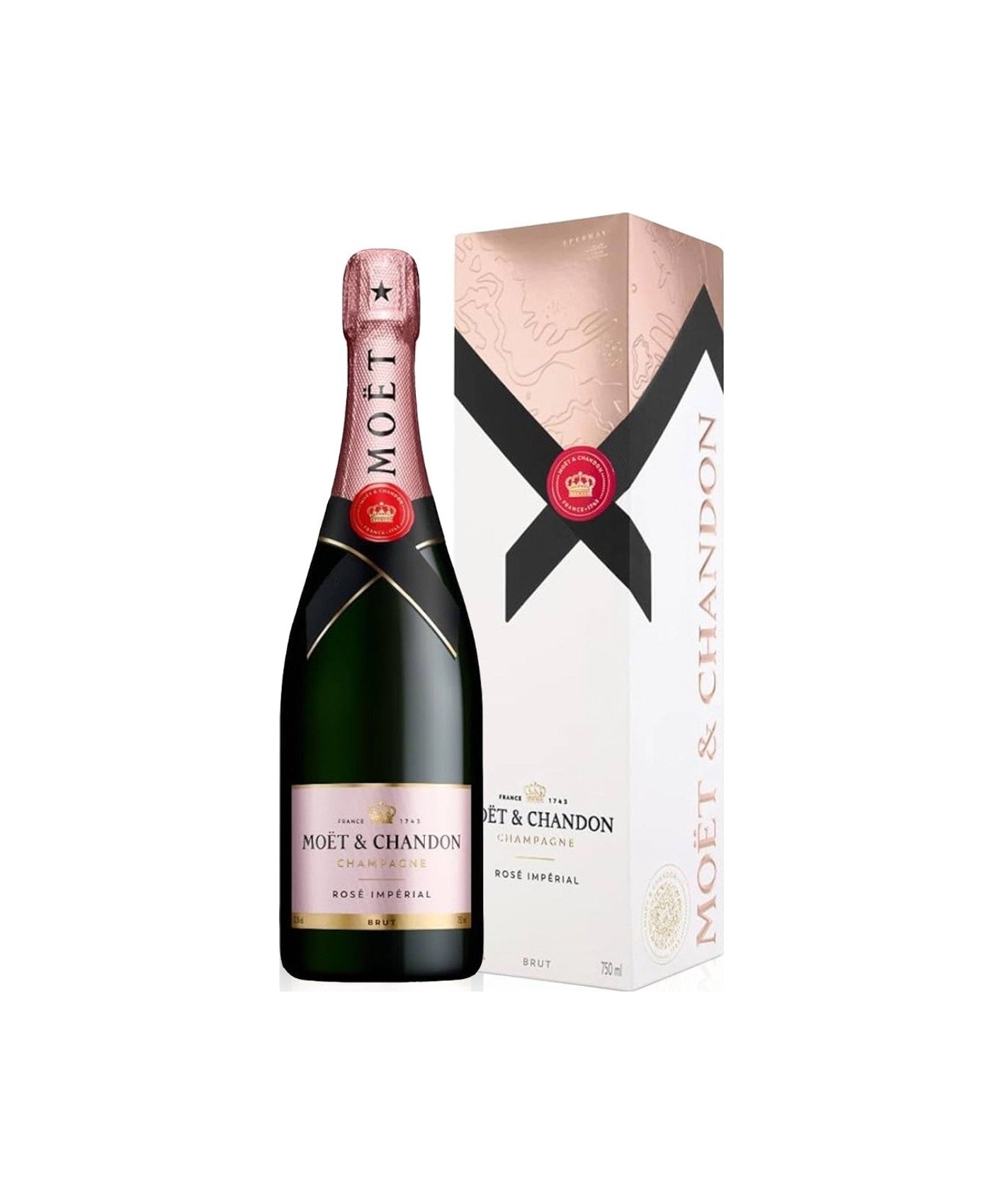 Moët & Chandon Rosé Impérial 0,75 L V škatli
