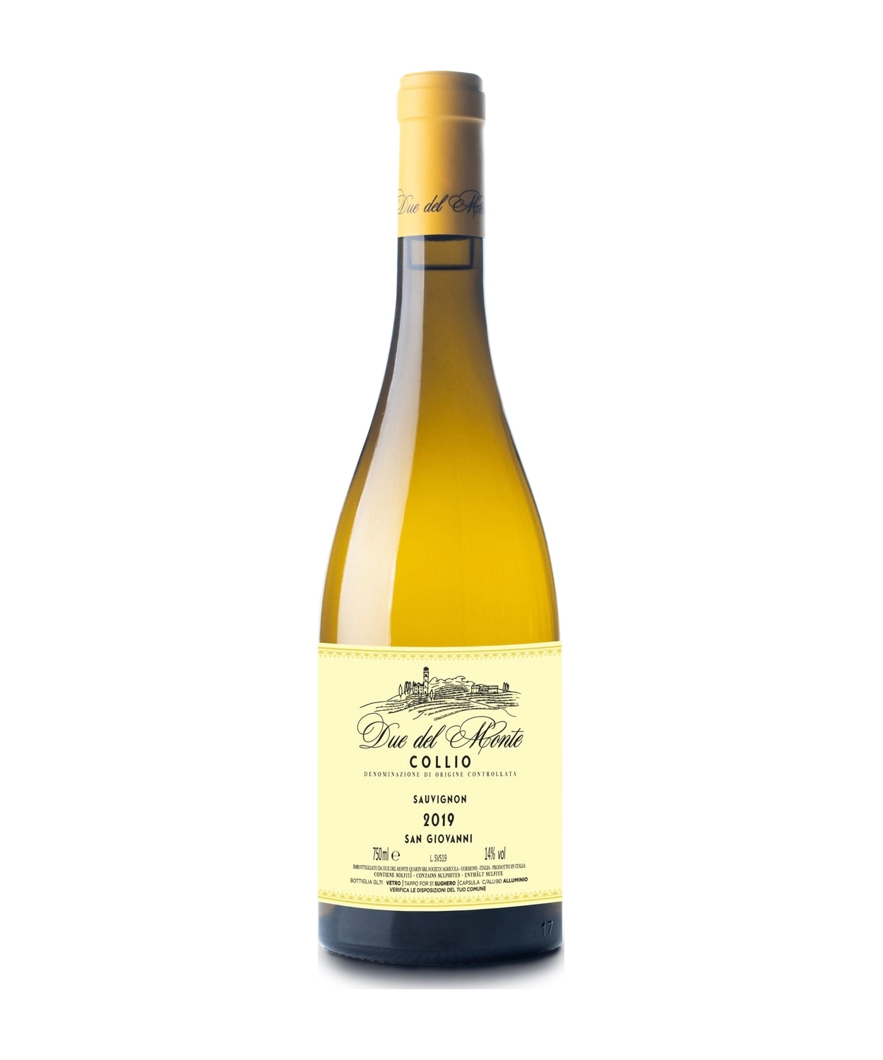 Due Del Monte Sauvignon San Giovani / 0,75 L